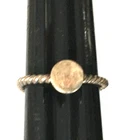 Vintage Ring MARKED 925 STERLING SILVER Size 4.5 Band Jewelry lot y