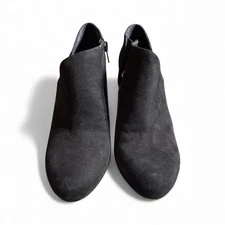 Sole Society Suede Ankle Booties Women’s 8M – Black Casual Boots