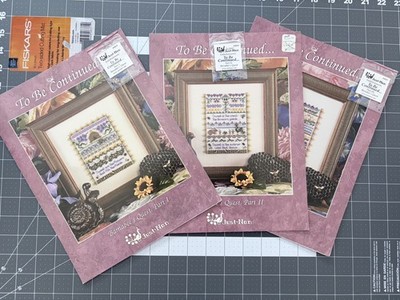 Just Nan Cherish Barnabee's Quest Parts 1, 2 & 3 with Embellishments Patterns