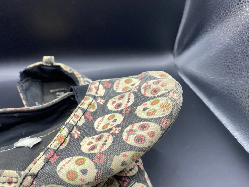 Mad love sugar skull flats Sz 10 - Image 4 of 4