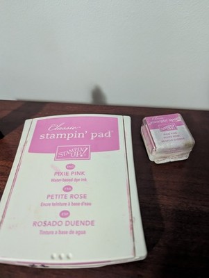 Stampin' Up! Pixie Pink Craft Ink Pad & Stampin Spot Dye Ink