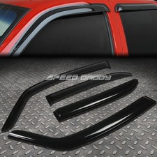 For 08-10 Suzuki Sx4 Smoke Tint Side Window Visor Shadesun Windrain Deflector