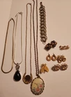 Vintage signed costume jewelry lot Napier, Lisner, Monet, S Coventry and More