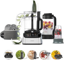 Image of Kenwood FDM73.850SS MultiPro OneTouch Food Processor & Blender 3L 1000w Silver