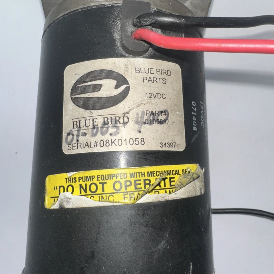 Bombas de calor auxiliar Blue Bird 0105537 MP 34307 12 VDC - Probado funcionando  Foto 2 de 4