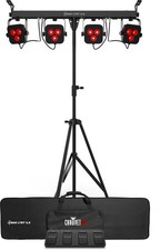 Chauvet DJ 4Bar LTBT ILS LED Lichtanlage Wireless Tasche Stativ Fußsteuerung