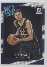 2017-18 Panini Donruss Optic Rated Rookie TJ Leaf #183 7l6