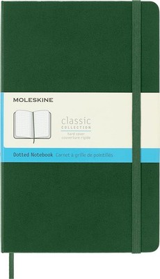 Moleskine Classic Notebook, Hard Cover, Large (5'' x Large, Myrtle Green