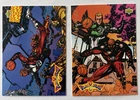 2 Card Lot Michael Jordan (Agent 23) #506 & (Birdman) #510 1993 UD FaniMation 🏀