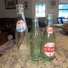 Vintage Dr Pepper, Coke Wichita Falls TX & Diet Pepsi Glass Bottles Lot