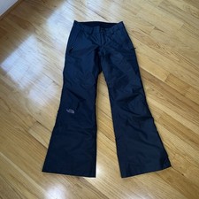 THE NORTH FACE Women's Dryvent Ski Snowboard Pants Black Flared Bootcut XS EXC