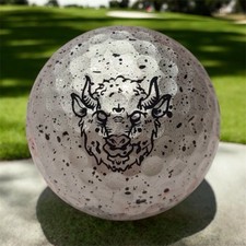 Limited Edition Silver Hills Vice Buffalo Logo Golf Ball Brand New