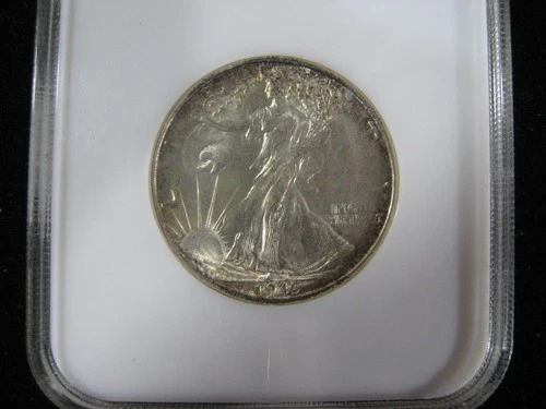 1945-S WALKING LIBERTY HALF NGC MS-64 SUPER NICE ORIGINAL TONING