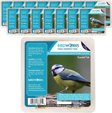High Energy All Season No Mess Suet Cake Birders Pack Food Woodpeckers Cardinals