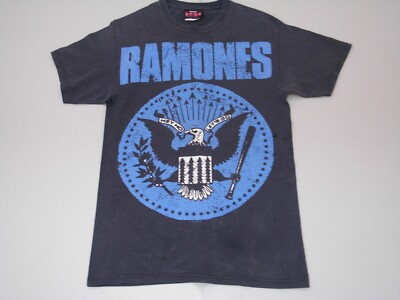 2008 Ramones 1234 T-Shirt  Adult S Hey Ho Let's Go  Distressed Vintage Look