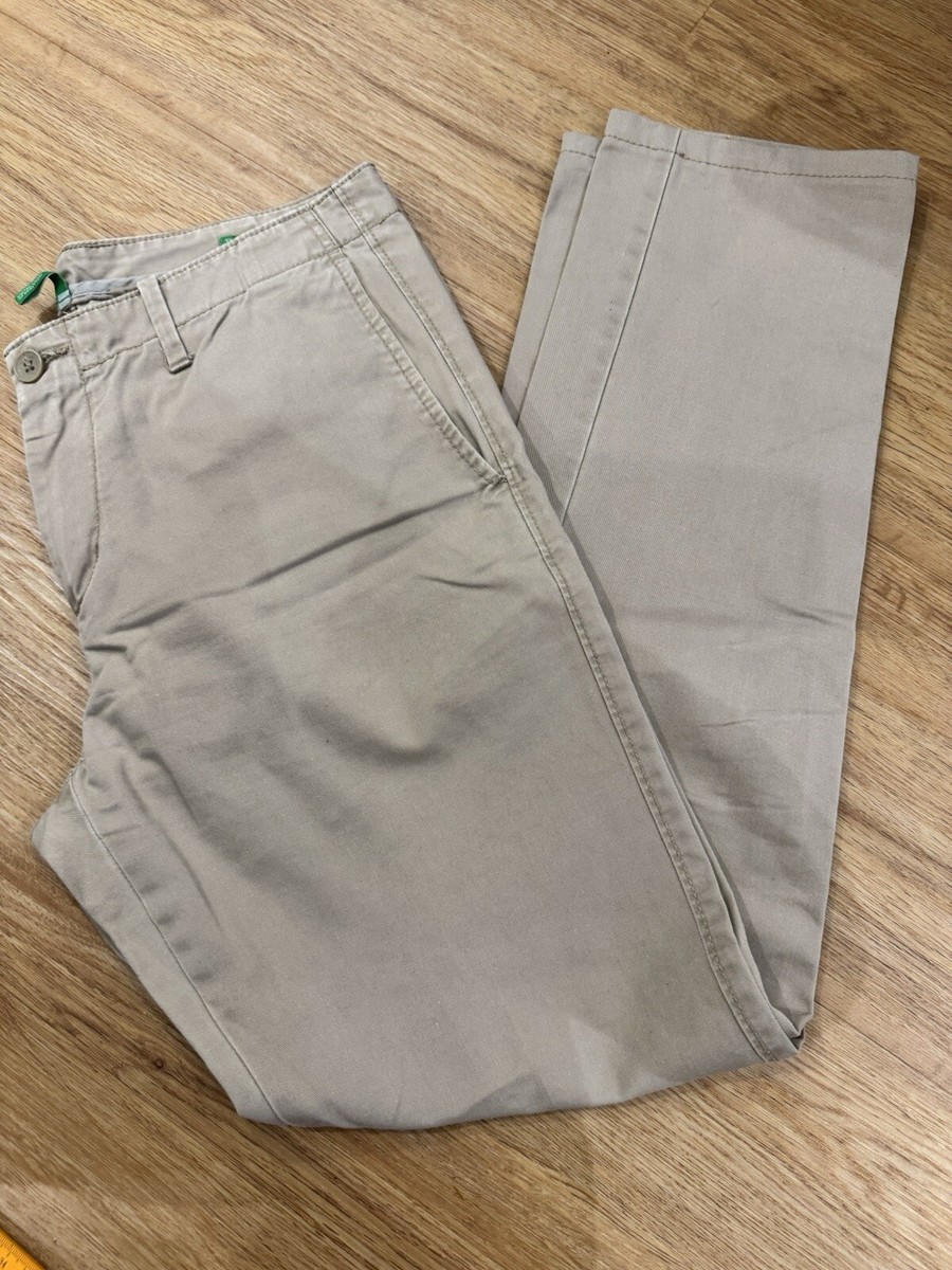 Answear Pantaloni Chino Benetton Uomo Benetton Men's Pants Size 46 UK