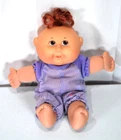 Cabbage Patch Kids Bean Butt Babies Reddish Brown Hair Brown Eyes Preemie
