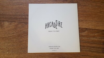 ARCADE FIRE (ready to start) 1 Track Promo CD Single 
