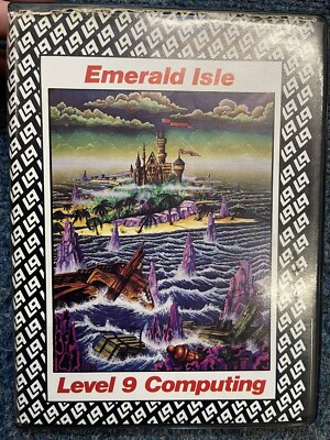 ** Atari 400/800/XL/XE Kassette - Emerald Isle von Level 9 Software **