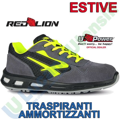 Scarpe Antinfortunistiche Leggere Basse da Lavoro U-POWER Uomo Donna YELLOW  S1 | eBay