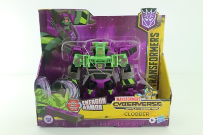 Transformers Cyberverse Action Attackers Ultra Class Clobber ~ Energon Armor NIP