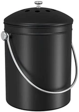 Utopia Kitchen Compost Bin for Kitchen Countertop -  Assorted Sizes , Colors 