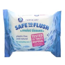 Image of Natracare | Safe to Flush Moist Tissues | 16 x 30