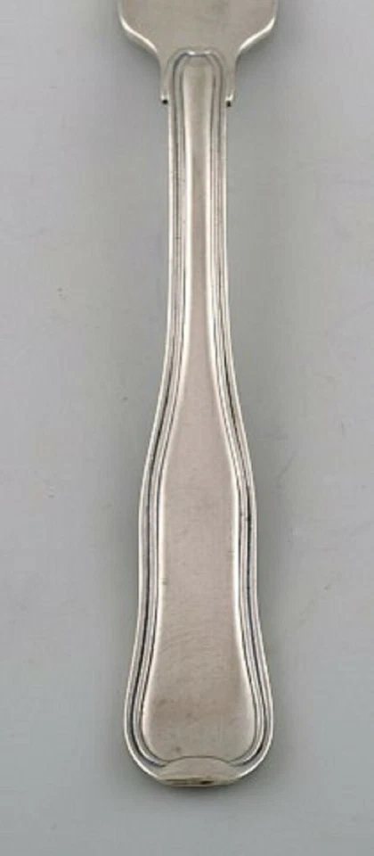 Antiguo tenedor de almuerzo danés Georg Jensen en plata de ley. 3 piezas Foto 2 de 4