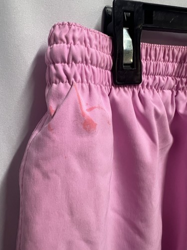 Chubbies Swim Trunks 5.5” Pink Swim Shorts 3 Pockets-Back One Zips Medium - Picture 2 of 6