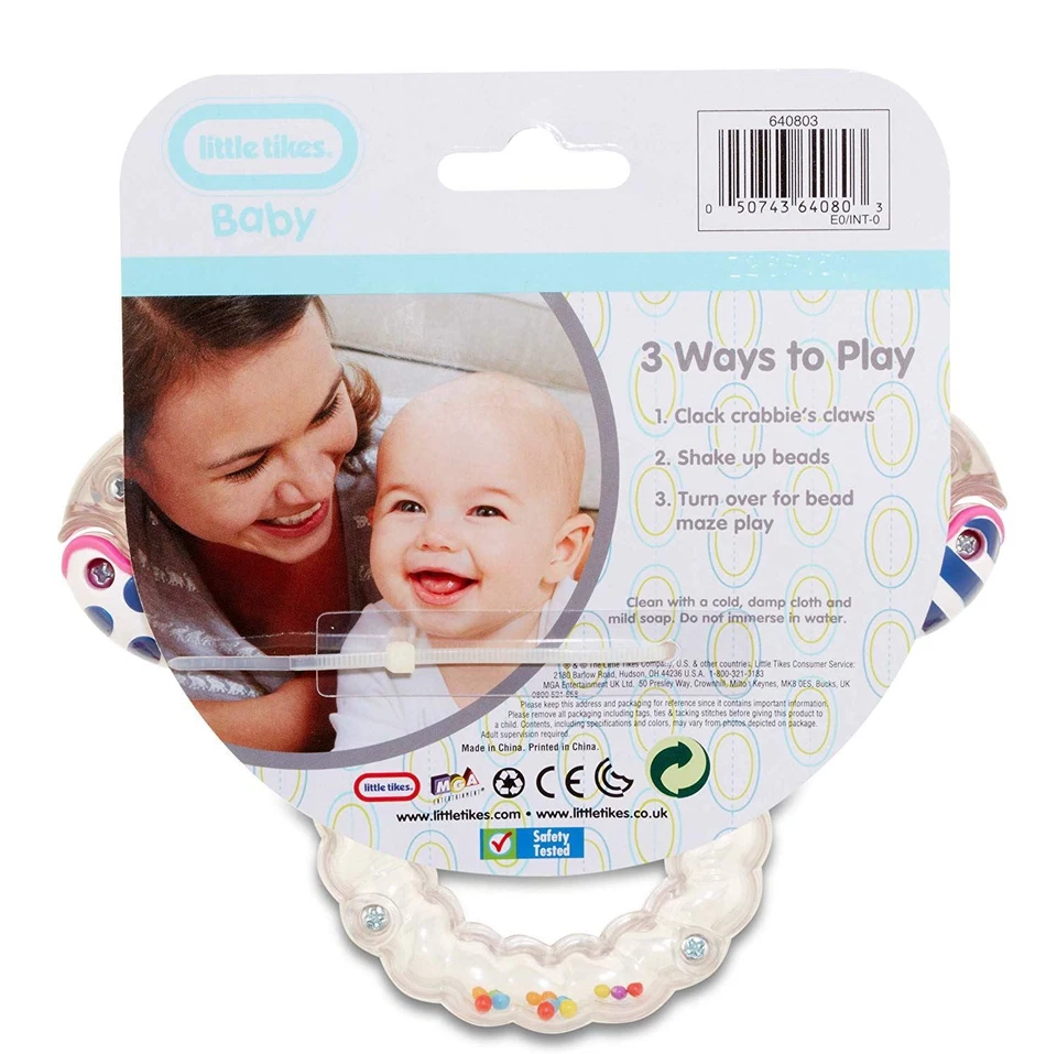 Little Tikes - SHAKE 'N RATTLE CANGREBBIE - 0+ Meses - NUEVO Foto 2 de 4