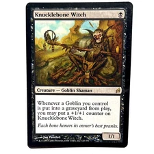 Knucklebone Witch VLP Lorwyn Rare MTG See Photos Magic the Gathering