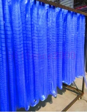Blue Nylon Silk Nets Fishing Net Monofilament Gill Net Semi-Finished Products