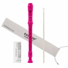 School Descant/Soprano Recorder 8 Hole German Fingering C Treble Flute Recorder