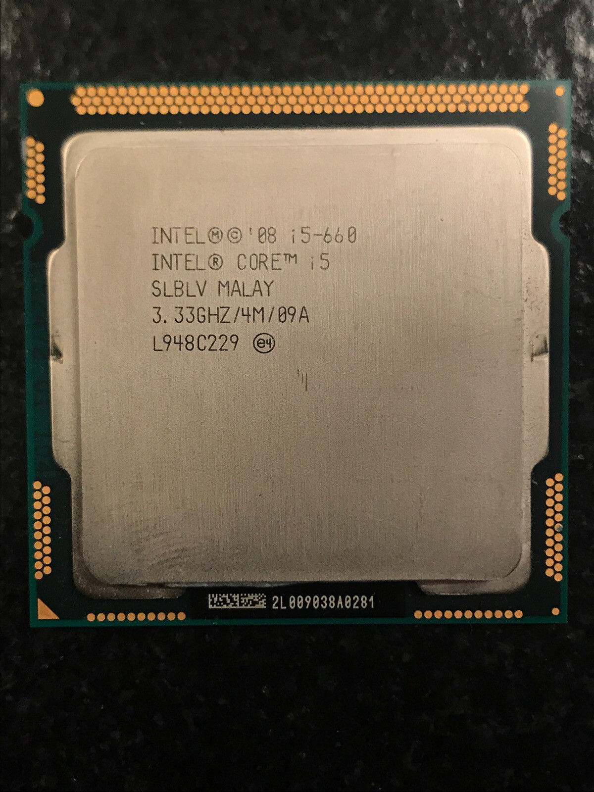 Intel Core I5 660 I5 660 3 3 Ghz Dual Core Cpu Processor 4m 73w Lga 1156 Computer Components Electronics