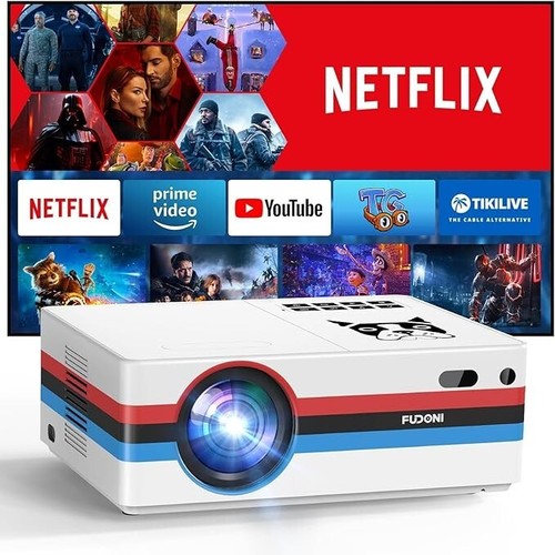 Projector - Netflix Licensed & Dolby Audio, with WiFi 6 and Bluetooth 4K Support - Picture 7 of 7
