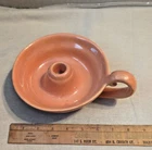 1 Vintage  of Shawnee Pottery Candlestick - Made in USA MCM Peach