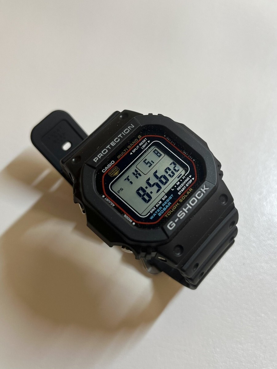 【未使用級】CASIO G-SHOCK GW-M5610U CASIO G-SHOCK GW-M5610U-1JF 20 ATM Waterproof Solar Japan