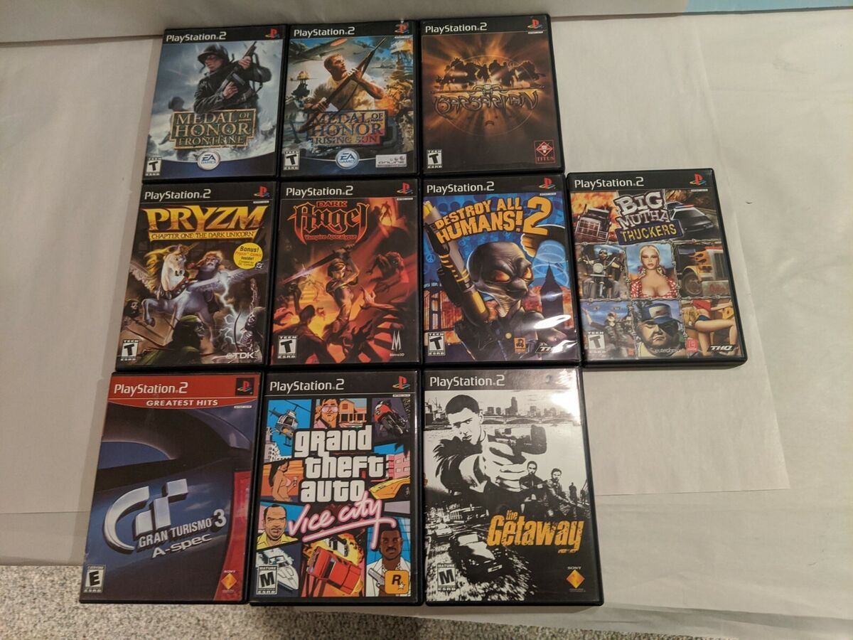 PlayStation 2 Games (PS2) Choose One Game Or Bundle Up Same Day Dispatch