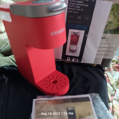 Keurig K21B KMini Pod Coffee Machine Poppy Red 611247391082 eBay