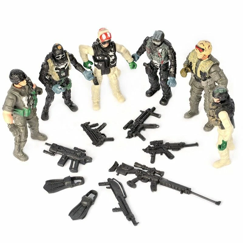 Mini cheap soldiers figures