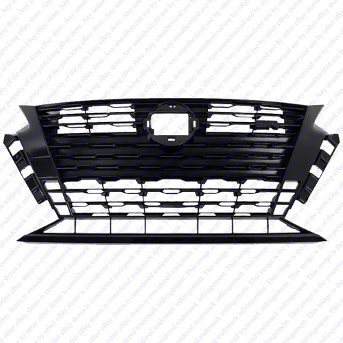Front Bumper Upper Grille & Grille Molding Set For 2023-24 Nissan Altima SR NEW - Imagen 8 de 10