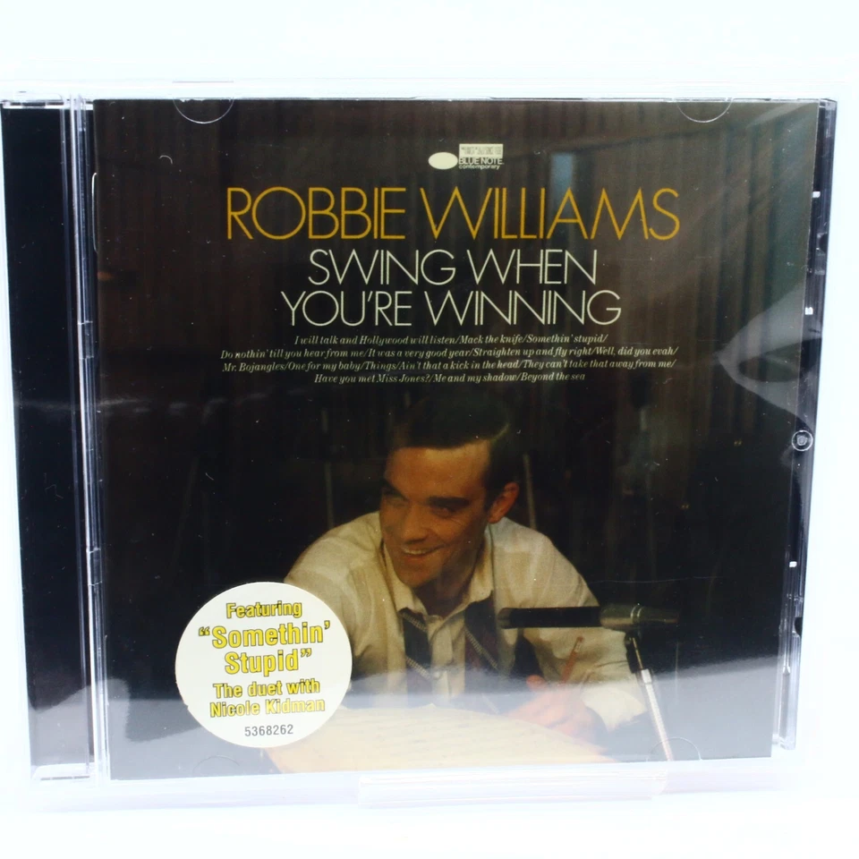Robbie Williams - Swing When You're Winning/Life Through a Lens w/Plastic Sleeve - Image 4 of 4