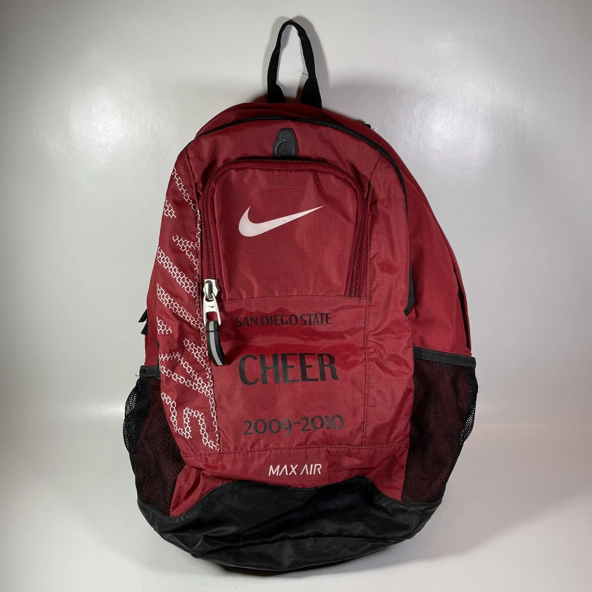 NIKE Max Air Basketball Training Red Backpack Elite *HAS LOGO*