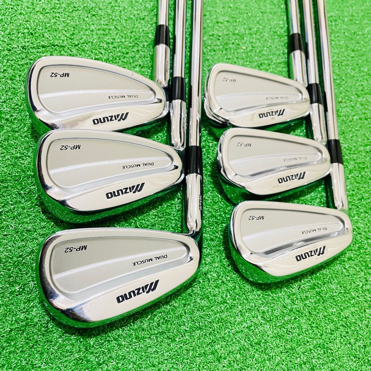 Mizuno Left Handed Iron Set MP-52 5-9,P Dynamic Gold Flex Mizuno Left Handed Iron Set MP-52 5-9,P Dynamic Gold Flex