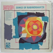 Songs Of Rabindranath Bengali LP Record Bollywood Hindi Rare Vinyl Indian EX