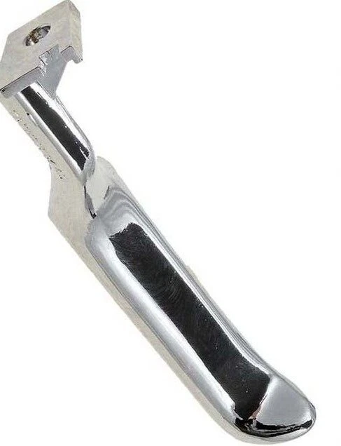 Manija de puerta interior para camioneta Ford 1980-1996 F150-F350 metal cromado izquierda Foto 4 de 4