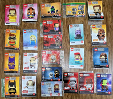 Lego Brickheadz Lot of 21 Used Sets, Star War...