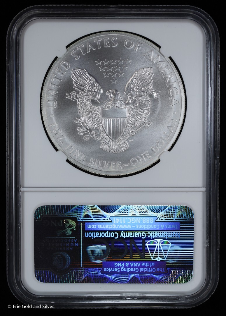 2012 American Silver Eagle NGC MS 70 | First Releases BU UNC