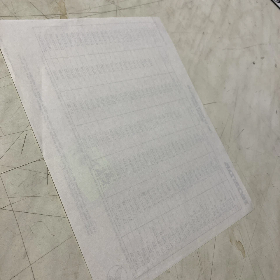 Honda 1974 CB750 1000 Gl TL125 CB500 PF50 Etc Lista Precios Catálogo - Imagen 2 de 2