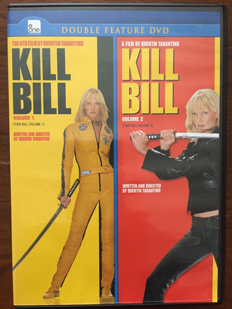 Kill Bill Vol. 1 and Vol. 2 (DVD - 2009, 2-Disc Set, Canadian) Kill Bill Vol. 1 and Vol. 2 (DVD - 2009, 2-Disc Set, Canadian)